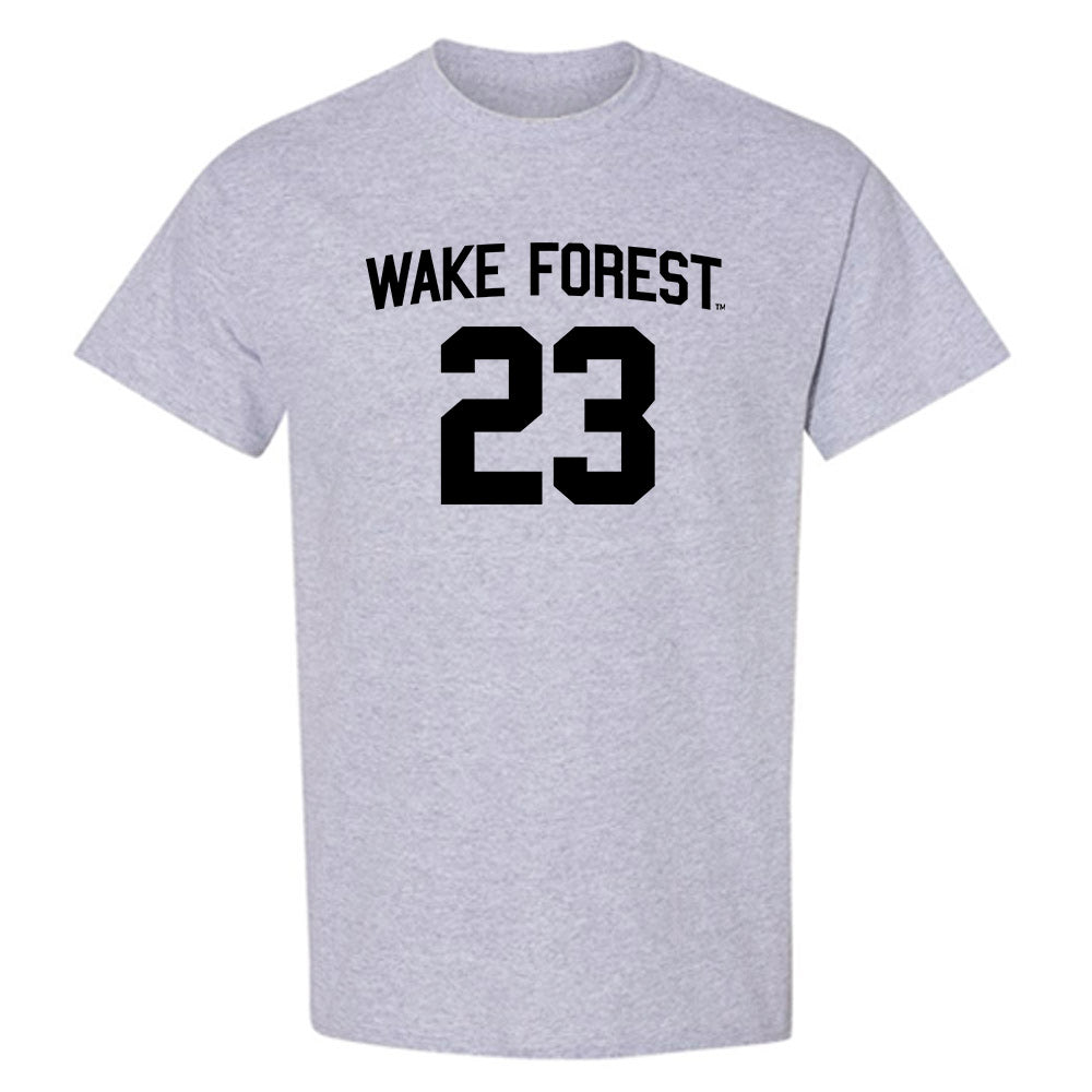 Wake Forest - NCAA Baseball : Ethan Conrad - Generic Shersey T-Shirt-0