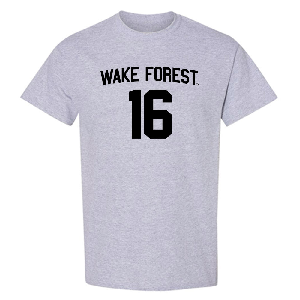 Wake Forest - NCAA Men's Soccer : Joel Torbjc - Generic Shersey T-Shirt-0