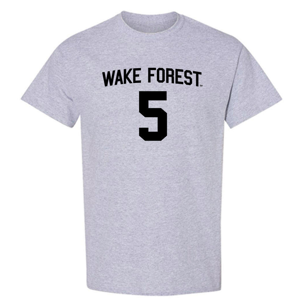 Wake Forest - NCAA Baseball : Brian Connolly - Generic Shersey T-Shirt-0