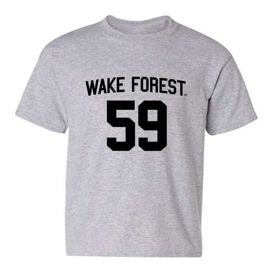 Wake Forest - NCAA Football : Brandon Hoyle - Generic Shersey Youth T-Shirt-0