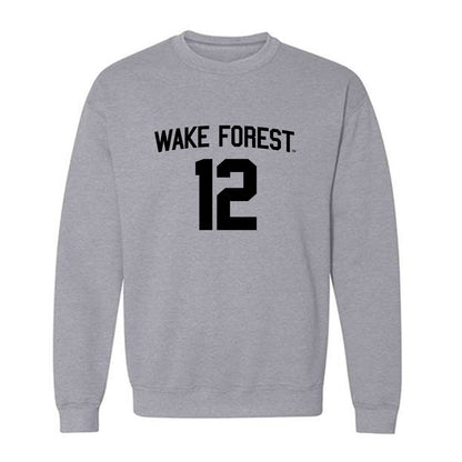 Wake Forest - NCAA Men's Soccer : Jose Perez - Generic Shersey Crewneck Sweatshirt