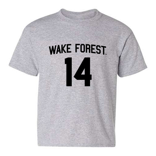 Wake Forest - NCAA Women's Basketball : Mary Carter - Generic Shersey Youth T-Shirt-0