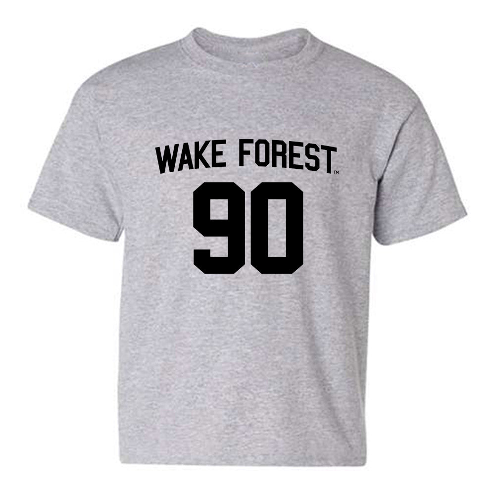 Wake Forest - NCAA Football : Connor Calvert - Generic Shersey Youth T-Shirt-0