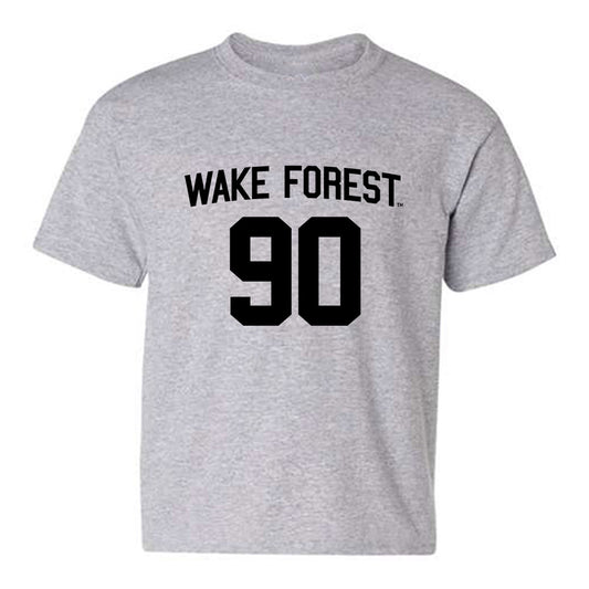 Wake Forest - NCAA Football : Connor Calvert - Generic Shersey Youth T-Shirt-0