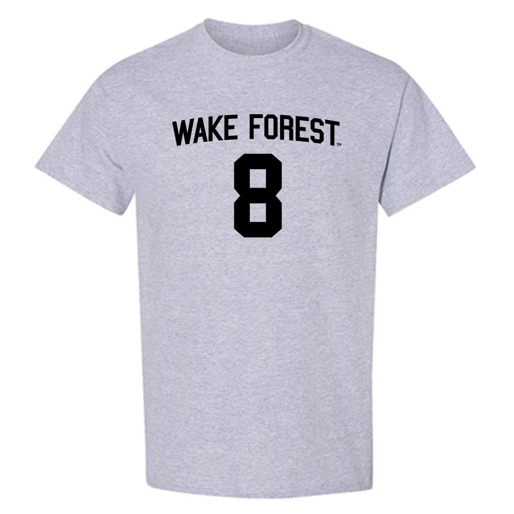 Wake Forest - NCAA Men's Basketball : Mekhi Mason - Generic Shersey T-Shirt-0