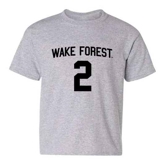 Wake Forest - NCAA Women's Soccer : Amaya Dawkins - Generic Shersey Youth T-Shirt