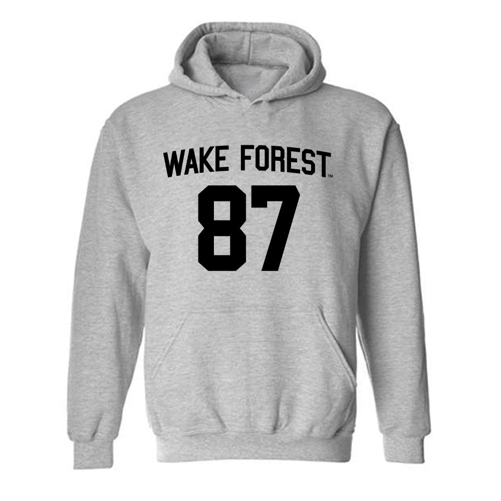 Wake Forest - NCAA Football : Charlie Wingfield - Generic Shersey Hooded Sweatshirt-0