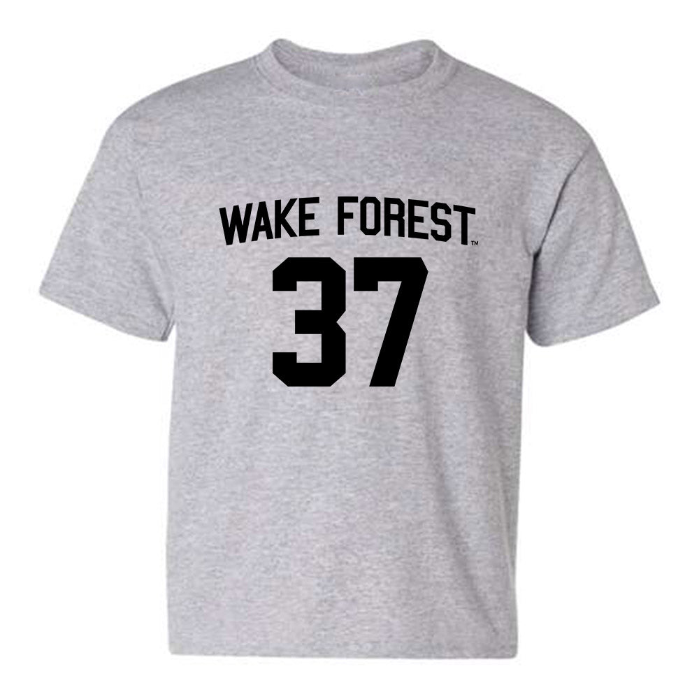 Wake Forest - NCAA Football : William Tackie Jr - Youth T-Shirt