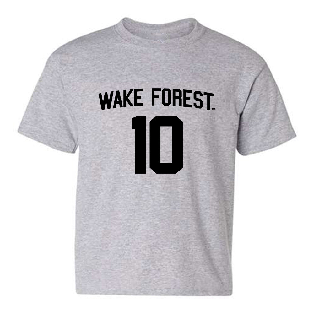 Wake Forest - NCAA Women's Volleyball : Emma Farrell - Generic Shersey Youth T-Shirt-0
