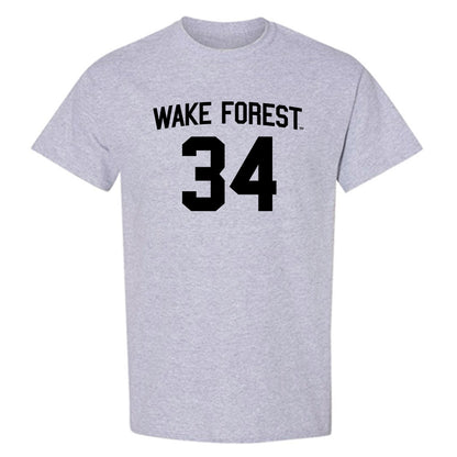 Wake Forest - NCAA Baseball : James Keenan - Generic Shersey T-Shirt-0