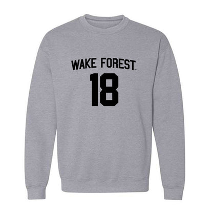 Wake Forest - NCAA Women's Volleyball : Becca Bellows - Generic Shersey Crewneck Sweatshirt-0