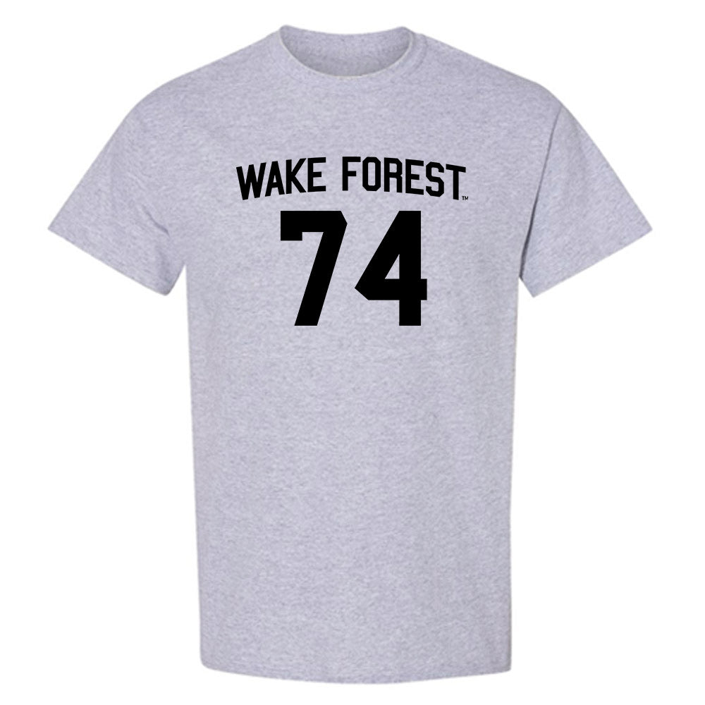 Wake Forest - NCAA Football : Nathan Pahanich - Generic Shersey T-Shirt-0