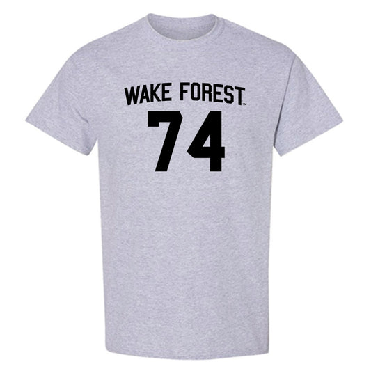 Wake Forest - NCAA Football : Nathan Pahanich - Generic Shersey T-Shirt-0