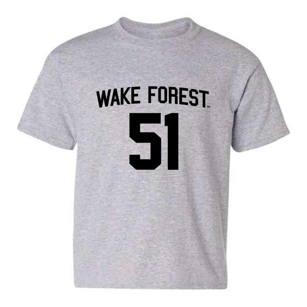 Wake Forest - NCAA Football : Devin McRae - Youth T-Shirt Classic Shersey