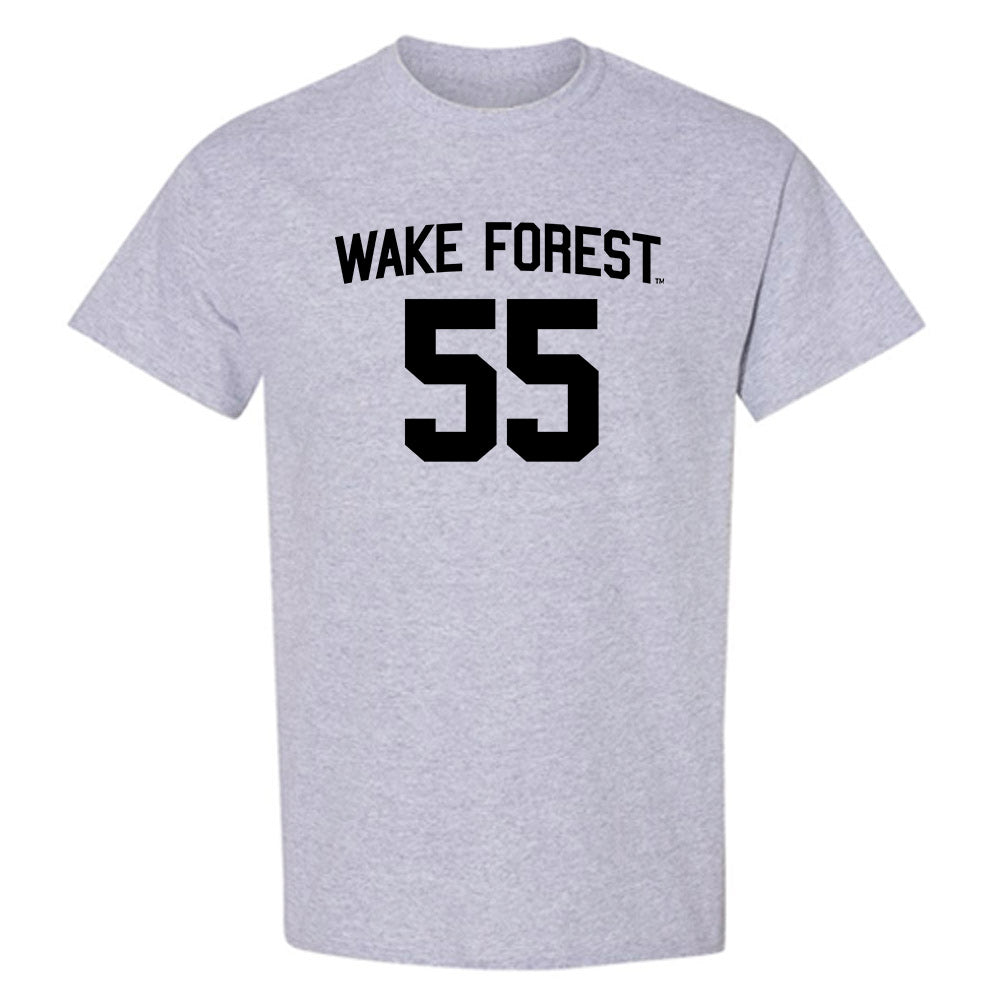 Wake Forest - NCAA Men's Basketball : Churchill Abass - Generic Shersey T-Shirt