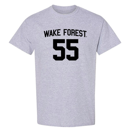 Wake Forest - NCAA Men's Basketball : Churchill Abass - Generic Shersey T-Shirt