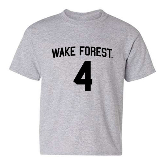 Wake Forest - NCAA Football : Sascha Garcia - Generic Shersey Youth T-Shirt-0