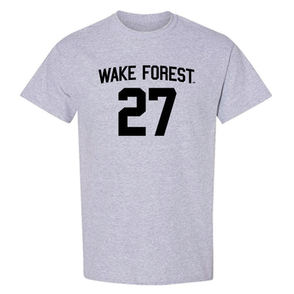 Wake Forest - NCAA Women's Soccer : Alicia Meincke - Generic Shersey T-Shirt-0