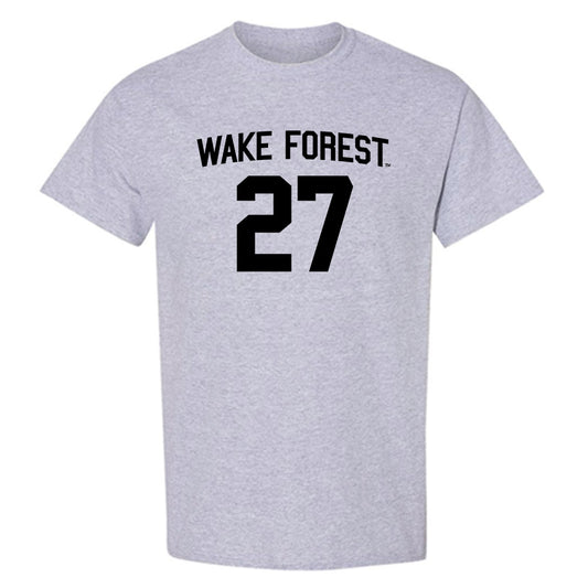 Wake Forest - NCAA Women's Soccer : Alicia Meincke - Generic Shersey T-Shirt-0