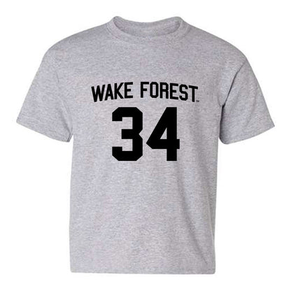 Wake Forest - NCAA Baseball : James Keenan - Generic Shersey Youth T-Shirt-0