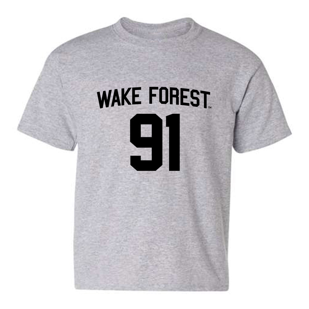 Wake Forest - NCAA Football : Zach Zinger - Youth T-Shirt