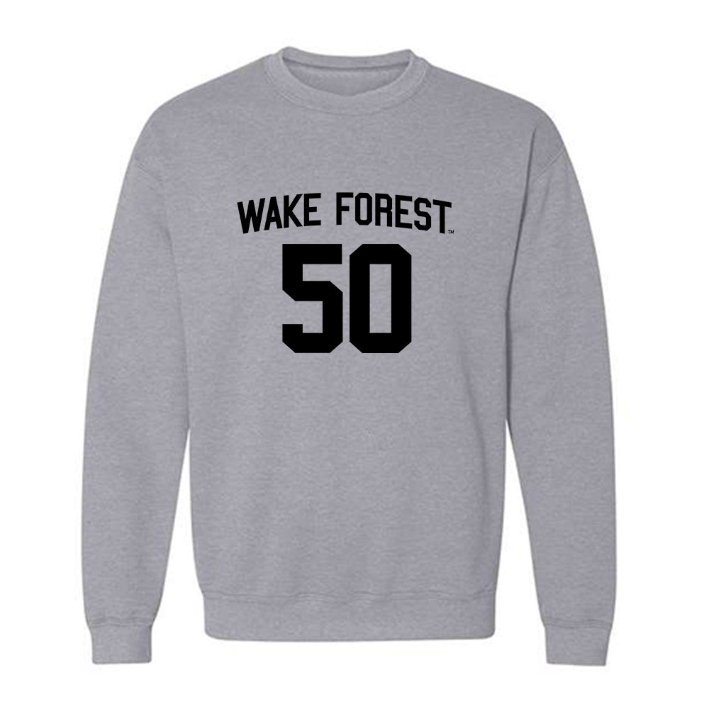 Wake Forest - NCAA Football : Jamarion Kennedy - Generic Shersey Crewneck Sweatshirt-0