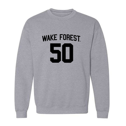 Wake Forest - NCAA Football : Jamarion Kennedy - Generic Shersey Crewneck Sweatshirt-0