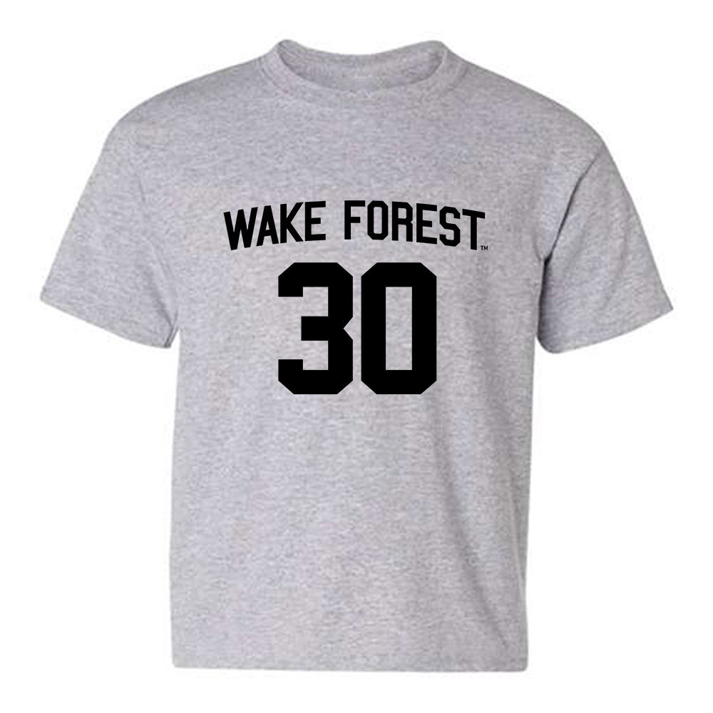 Wake Forest - NCAA Men's Basketball : Anson Beard - Generic Shersey Youth T-Shirt-0