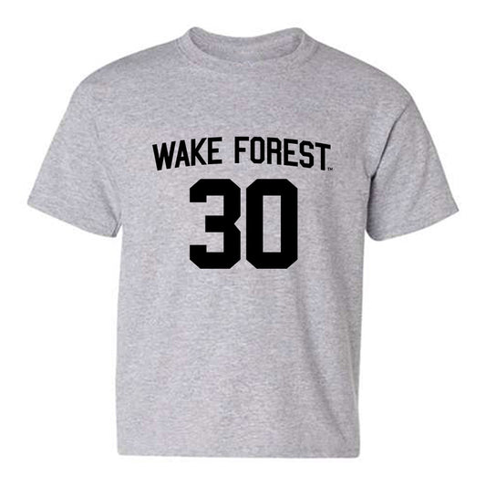 Wake Forest - NCAA Men's Basketball : Anson Beard - Generic Shersey Youth T-Shirt-0