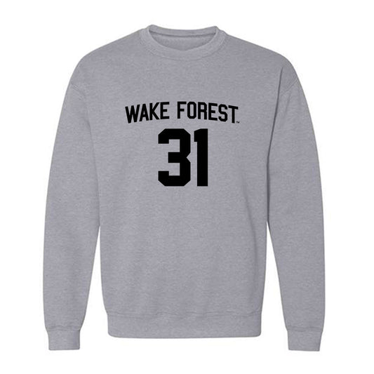 Wake Forest - NCAA Women's Soccer : Kylie Maxwell - Generic Shersey Crewneck Sweatshirt-0
