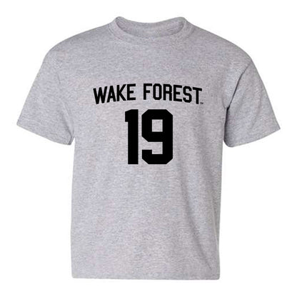 Wake Forest - NCAA Baseball : Troy Dressler - Generic Shersey Youth T-Shirt-0