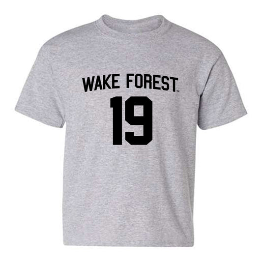 Wake Forest - NCAA Baseball : Troy Dressler - Generic Shersey Youth T-Shirt-0