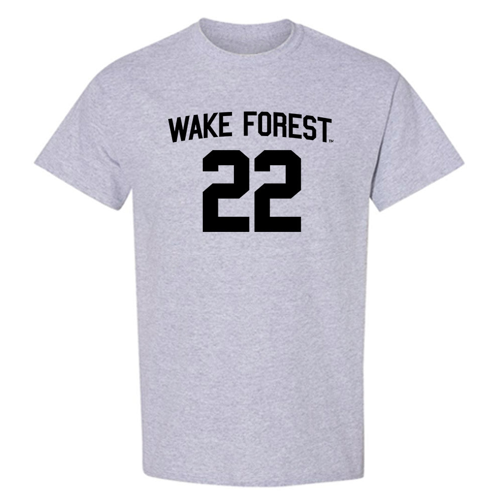 Wake Forest - NCAA Men's Soccer : Basit Umar - Generic Shersey T-Shirt