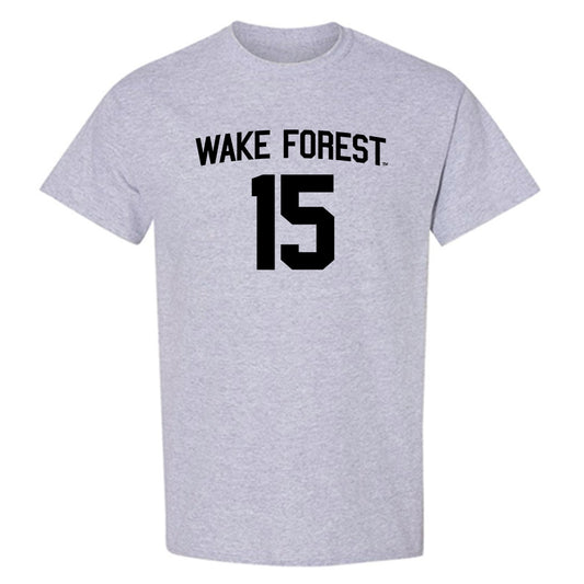 Wake Forest - NCAA Women's Basketball : Kennedy Moore - Generic Shersey T-Shirt