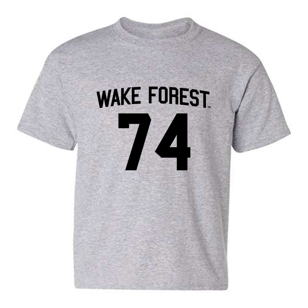 Wake Forest - NCAA Football : Nathan Pahanich - Generic Shersey Youth T-Shirt-0