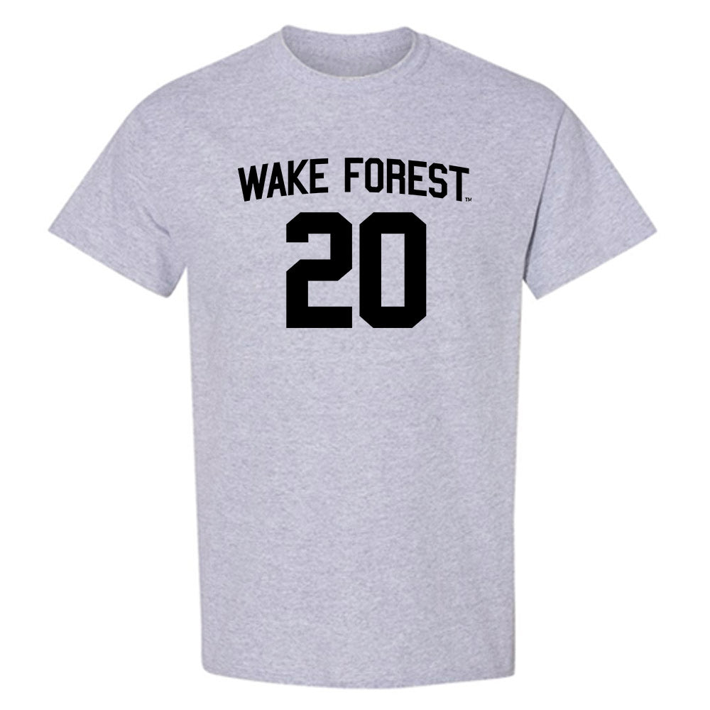 Wake Forest - NCAA Men's Soccer : Alfred Debah - Generic Shersey T-Shirt-0