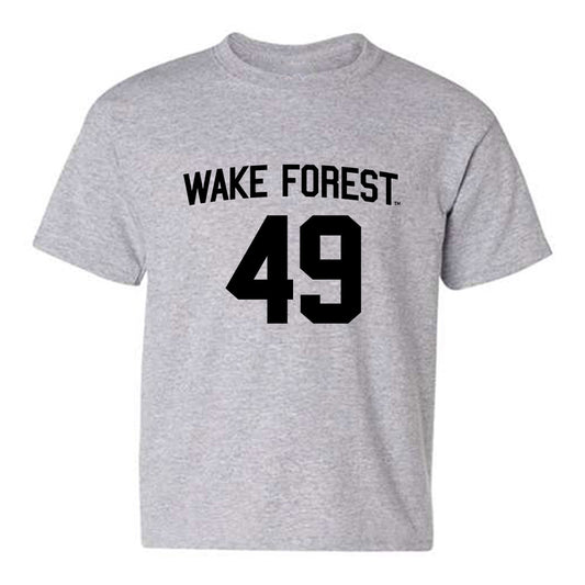 Wake Forest - NCAA Football : Eli Gilmour - Generic Shersey Youth T-Shirt-0