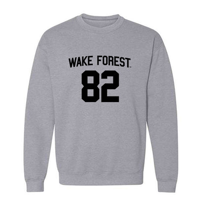 Wake Forest - NCAA Football : Luca Strazzini - Generic Shersey Crewneck Sweatshirt-0