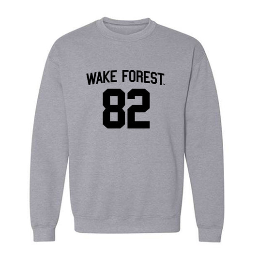 Wake Forest - NCAA Football : Luca Strazzini - Generic Shersey Crewneck Sweatshirt-0