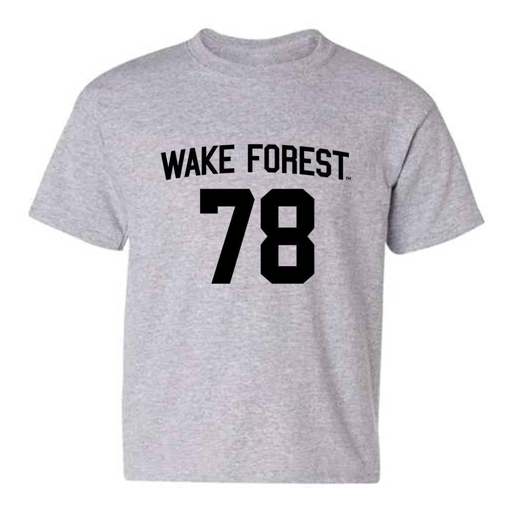 Wake Forest - NCAA Football : Jack Hines - Youth T-Shirt