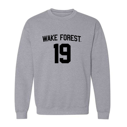 Wake Forest - NCAA Women's Soccer : Sierra Sythe - Generic Shersey Crewneck Sweatshirt