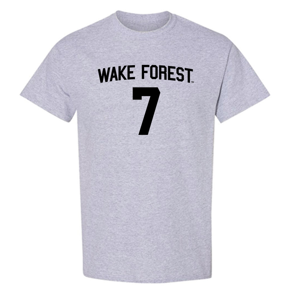 Wake Forest - NCAA Women's Basketball : Savannah Metcalfe - Generic Shersey T-Shirt-0