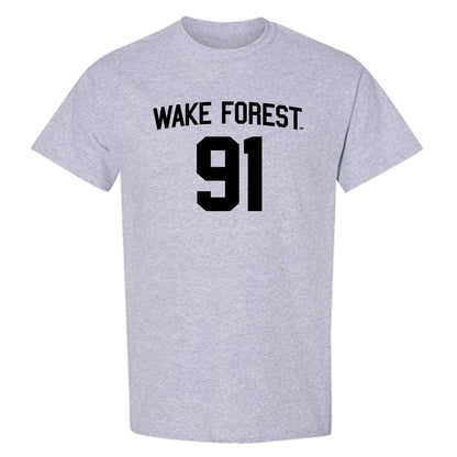 Wake Forest - NCAA Football : Zach Zinger - T-Shirt