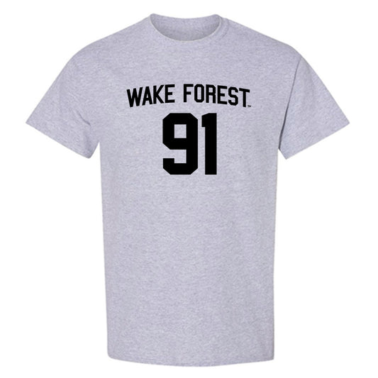 Wake Forest - NCAA Football : Zach Zinger - T-Shirt