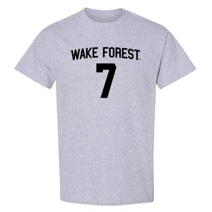 Wake Forest - NCAA Women's Soccer : Alejandra Gomez - Generic Shersey T-Shirt-0