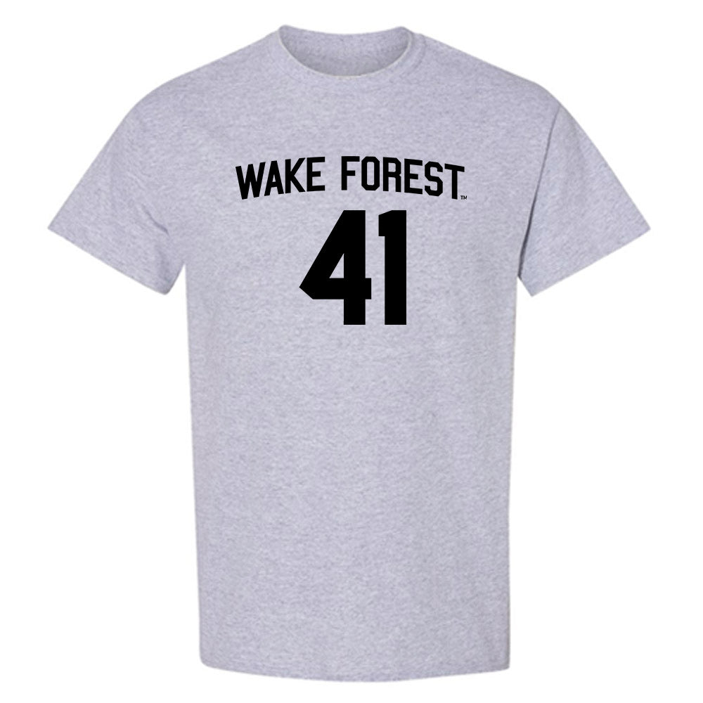 Wake Forest - NCAA Football : Mason Andrade - Generic Shersey T-Shirt-0