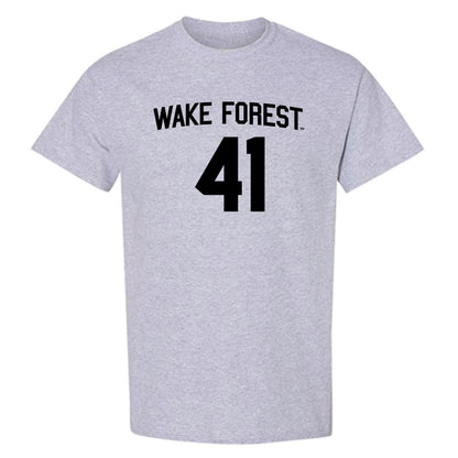 Wake Forest - NCAA Football : Mason Andrade - Generic Shersey T-Shirt-0