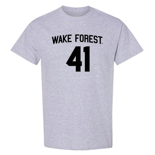 Wake Forest - NCAA Football : Mason Andrade - Generic Shersey T-Shirt-0
