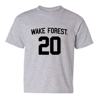 Wake Forest - NCAA Men's Soccer : Alfred Debah - Generic Shersey Youth T-Shirt-0