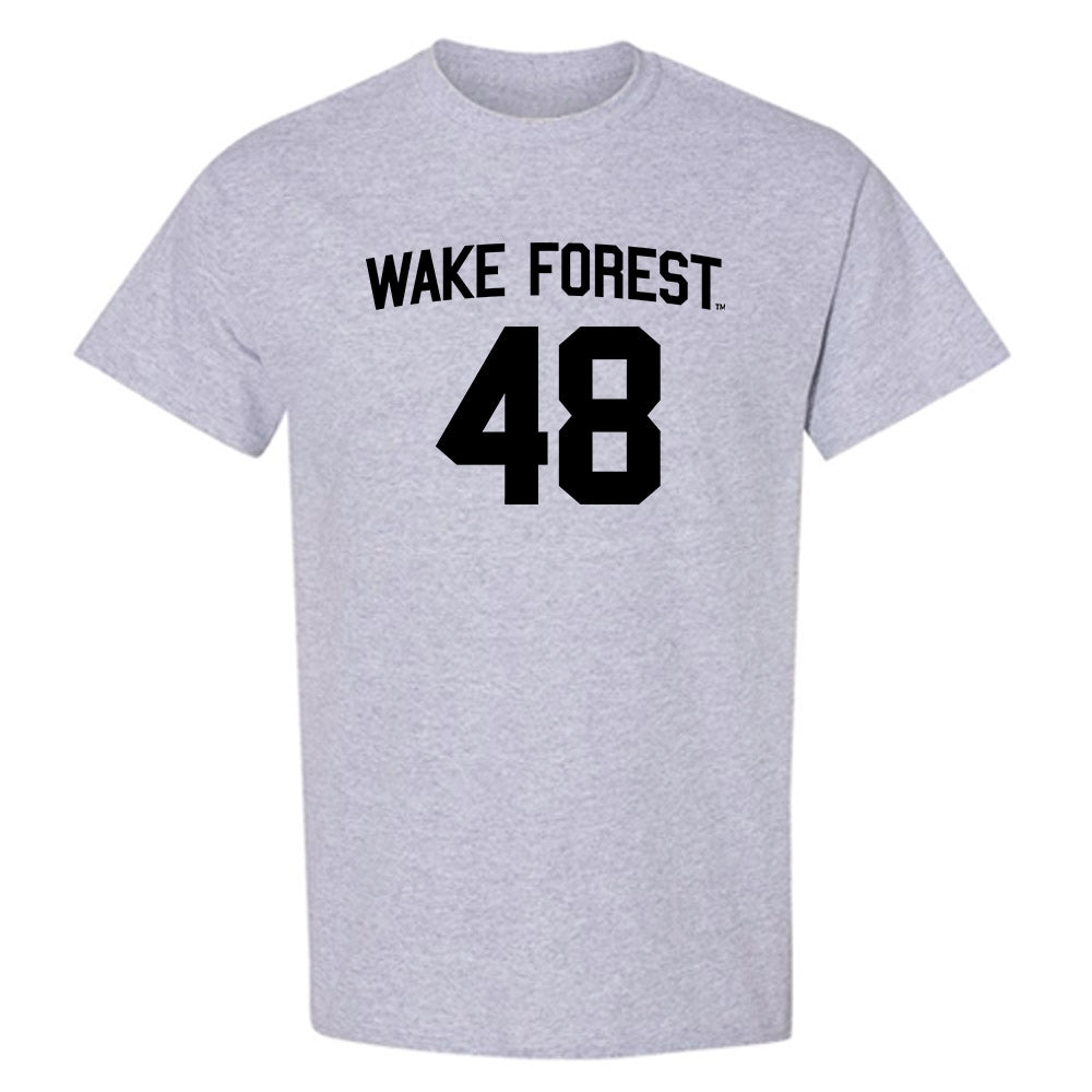 Wake Forest - NCAA Football : Wesley Strobele - Generic Shersey T-Shirt-0